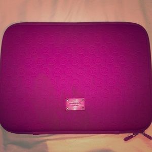 AUTHENTIC PINK MICHAEL KORS LAPTOP CASE